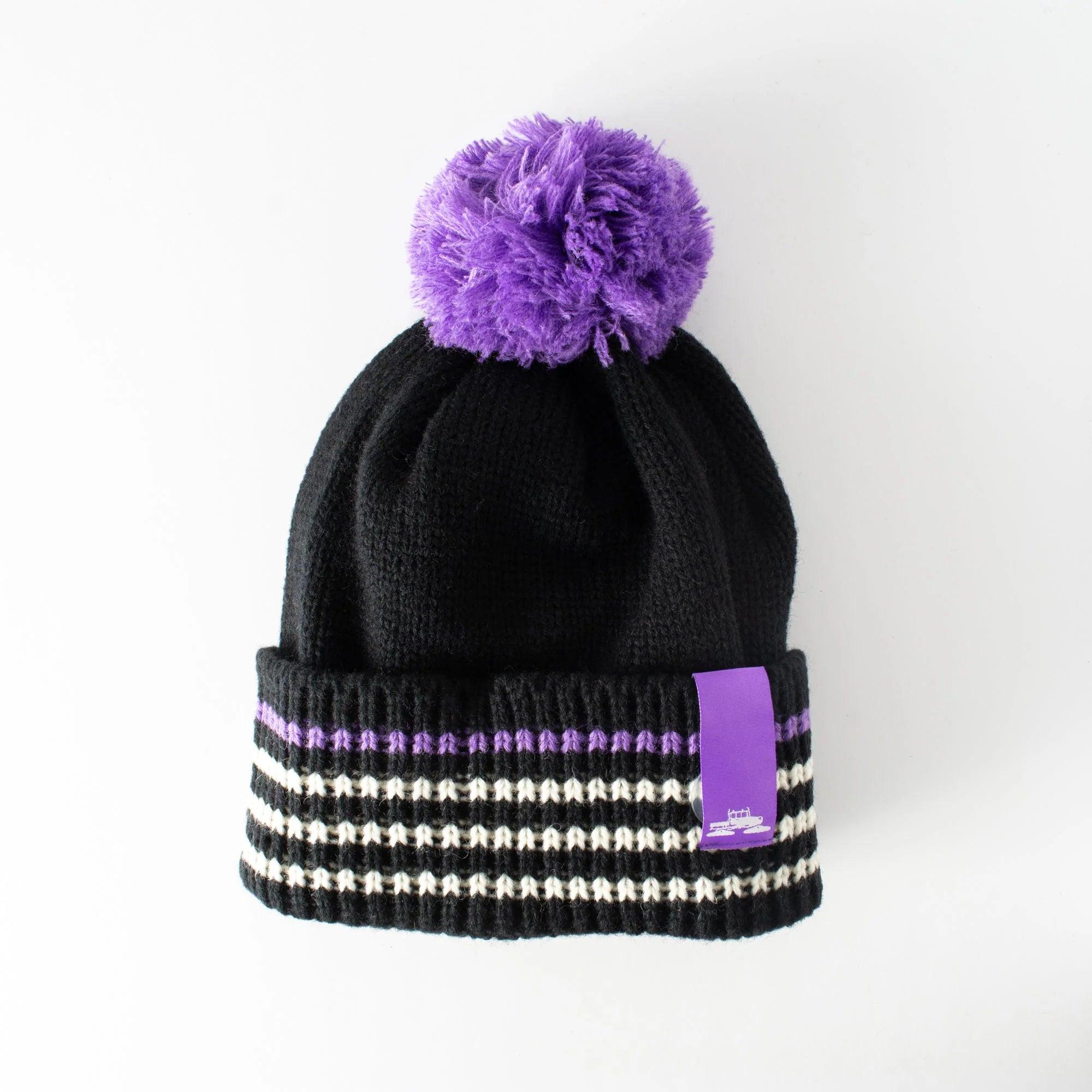 Spacecraft Simple Pom Beanie