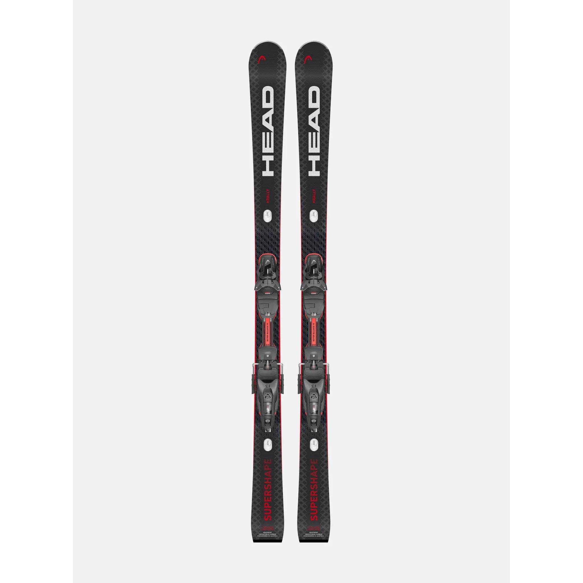 Head Supershape e-Rally Skis With PDR 12 GW Binding