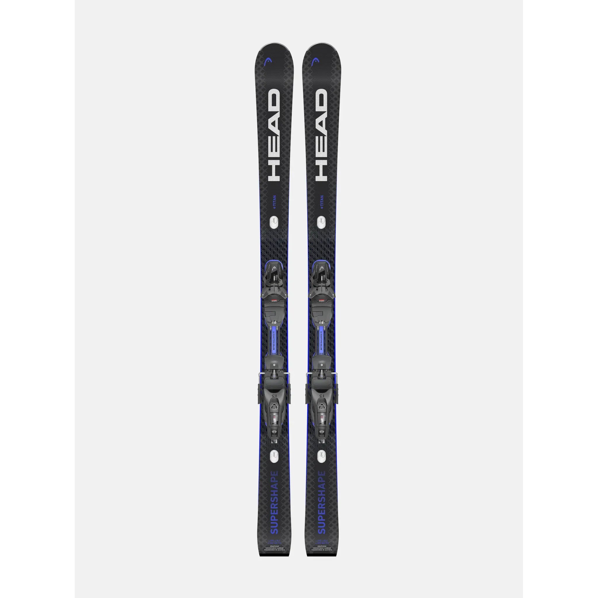 Head Supershape e-Titan Skis With PDR 12 GW Binding