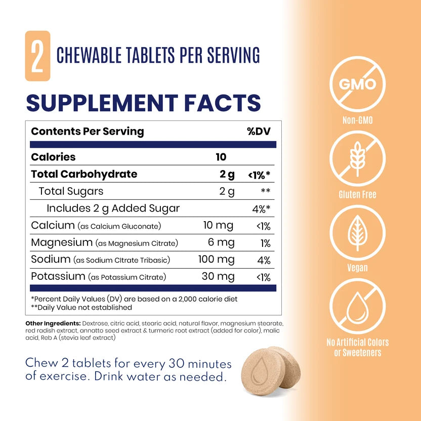 Saltstick Fastchews Electrolyte Replacement Chews - Bottle