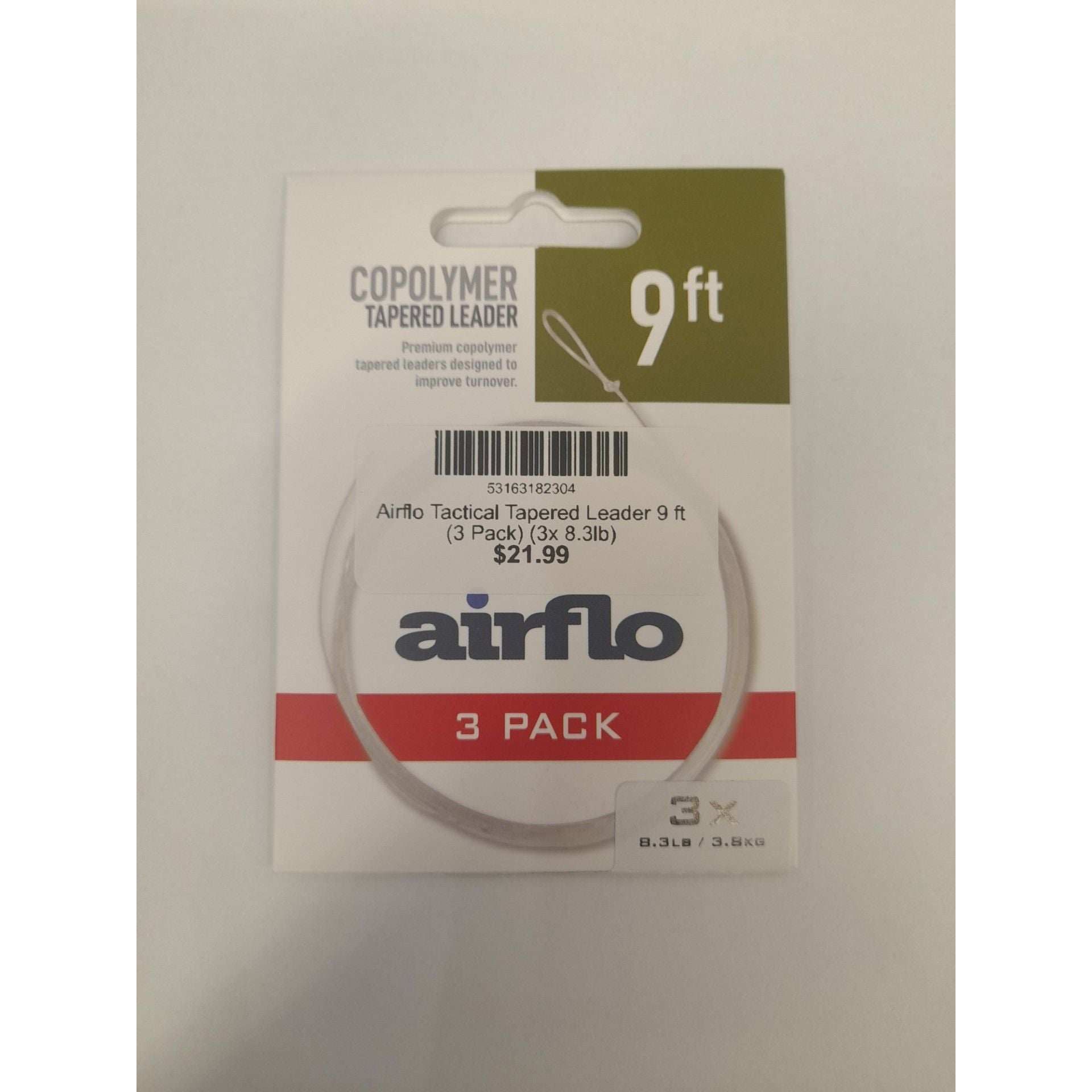 Airflo Tactical Tapered Leader 9 ft