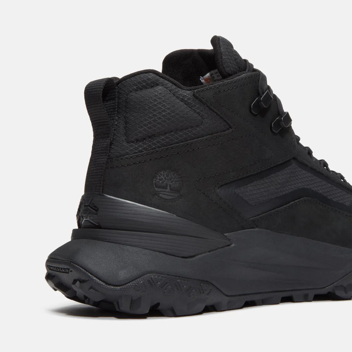 Timberland Men's Motion Access Waterproof Mid Black Ripstop