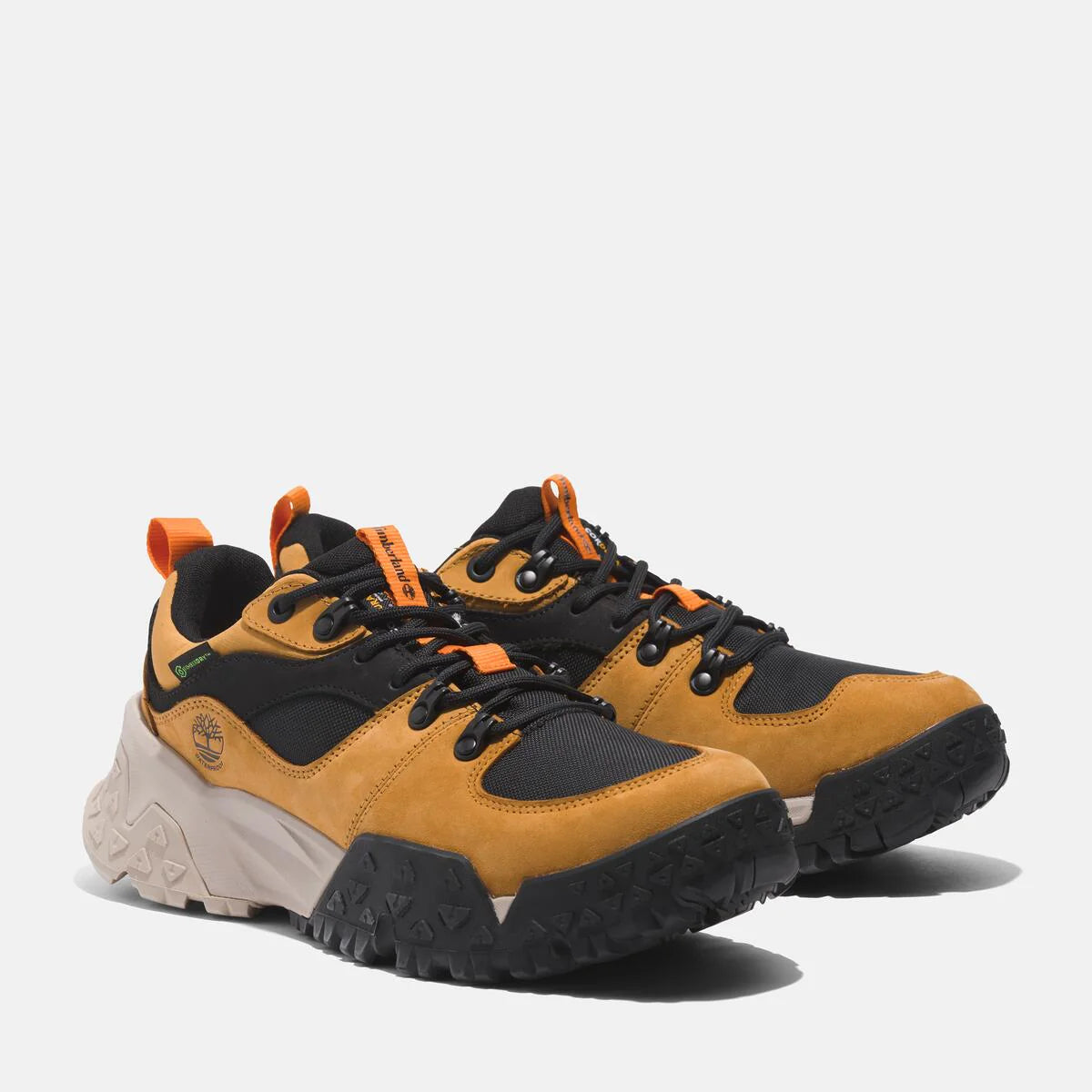 Timberland Men's Motion Scramble Waterproof Low Wheat Nubuck