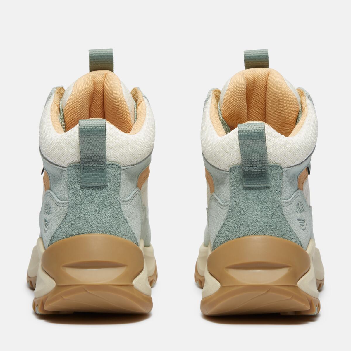 Timberland Women's Motion Maddsen Waterproof Mid Light Green Suede