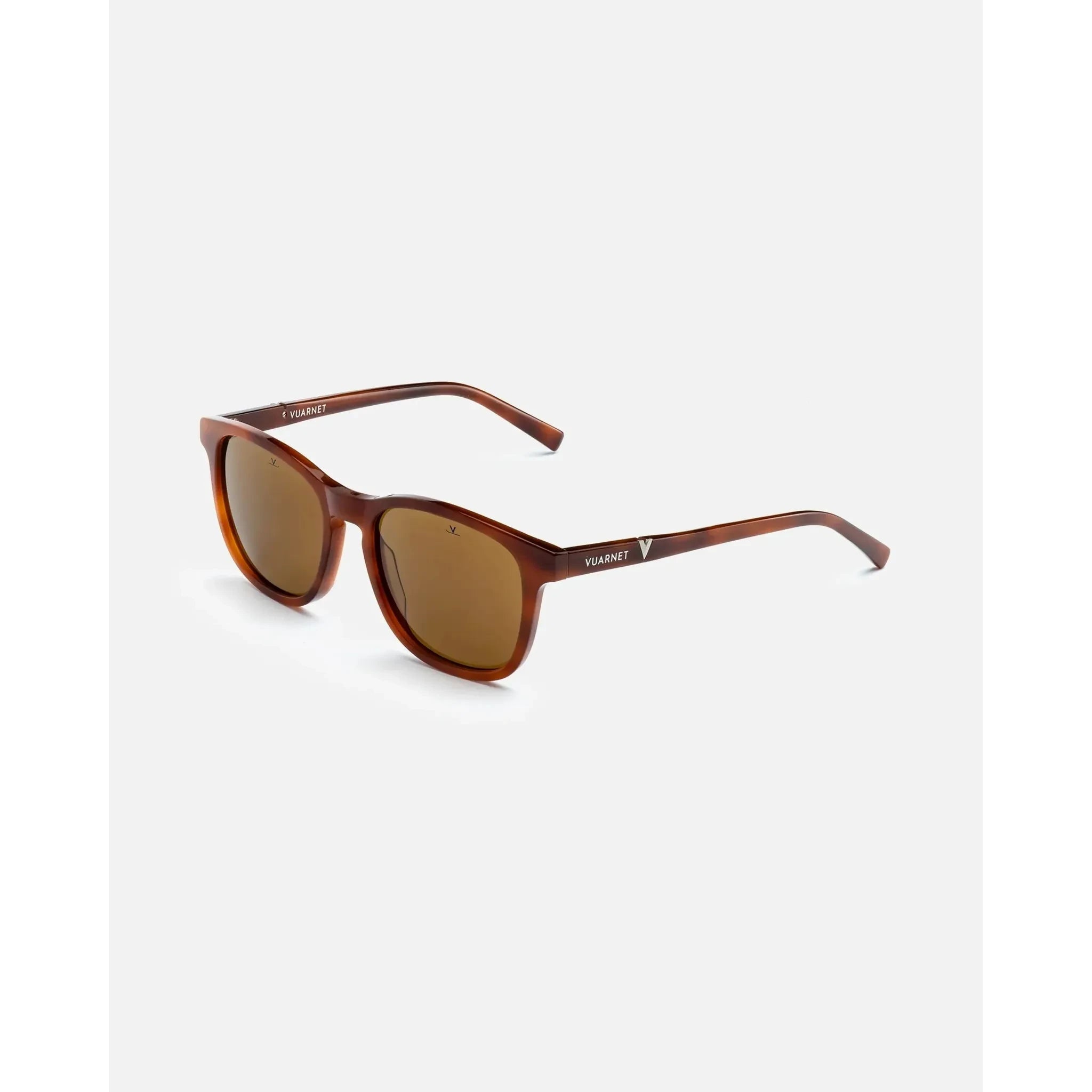Vuarnet Belvedere Regular Sunglasses Shiny Clear Tort - Pure Brown Lens <span style="background-color:rgb(246,247,248);color:rgb(28,30,33);"> Accessories </span>
