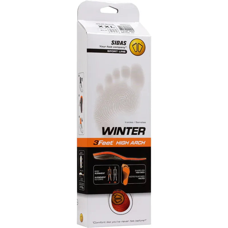 Sidas Winter 3Feet High Arch Insole
