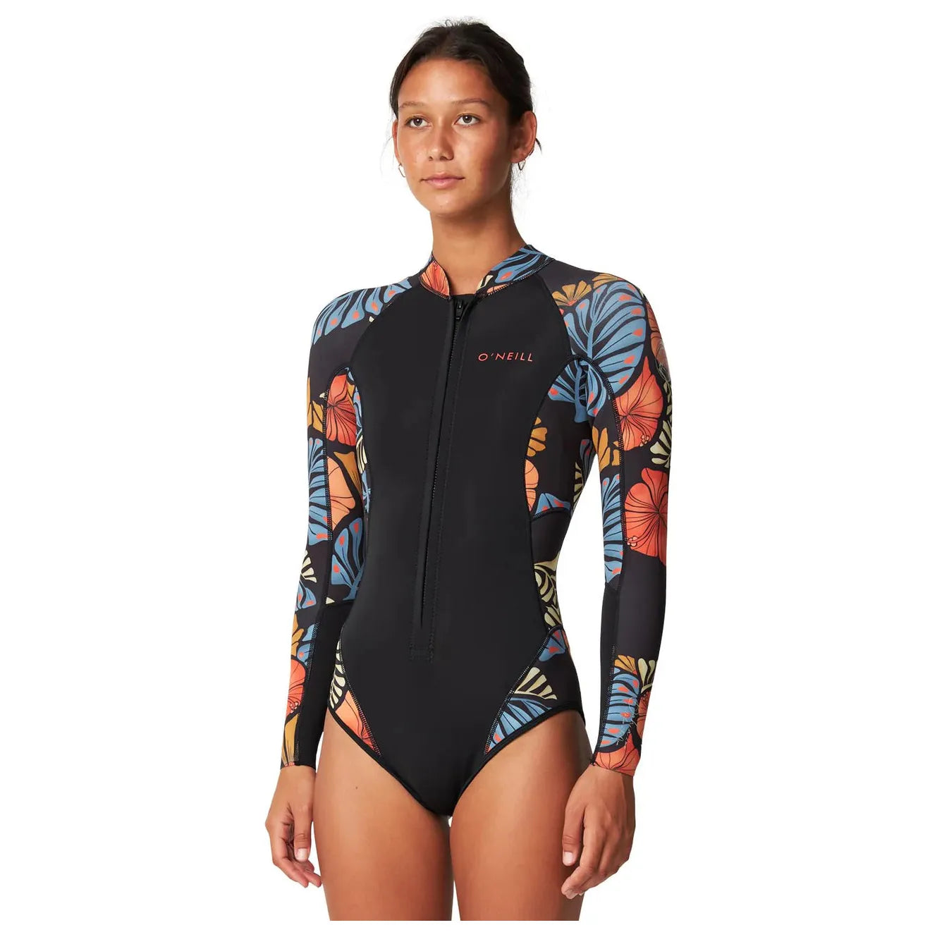 O'Neill Women's Bahia FZ LS Cheeky Spring 2mm